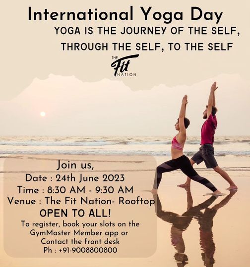 The Fit Nation_International Yoga Day 2023_International Yoga Day